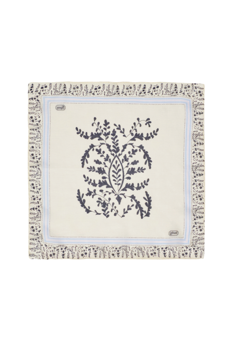 Stecktuch mit Blattmuster