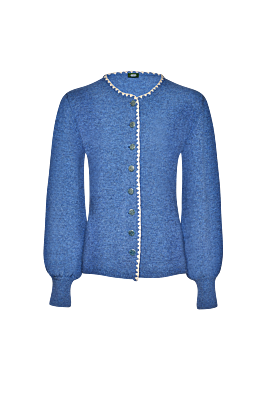 Strickjacke mit Glockenärmel