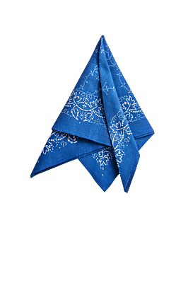 Blaudruck-Stecktuch